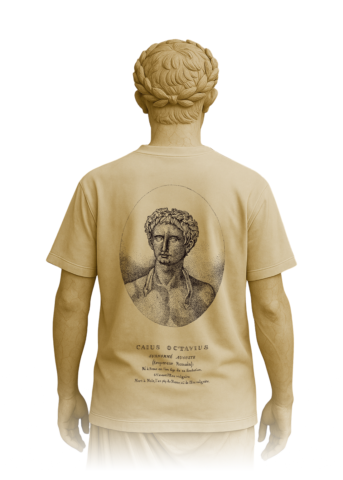 Cream Octavius T-Shirt