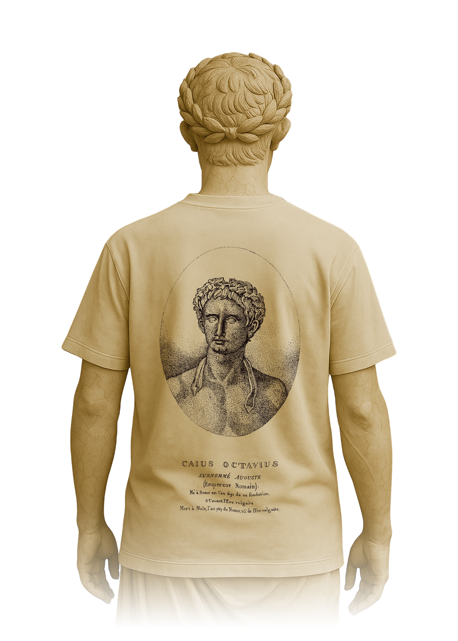 Cream Octavius T-Shirt