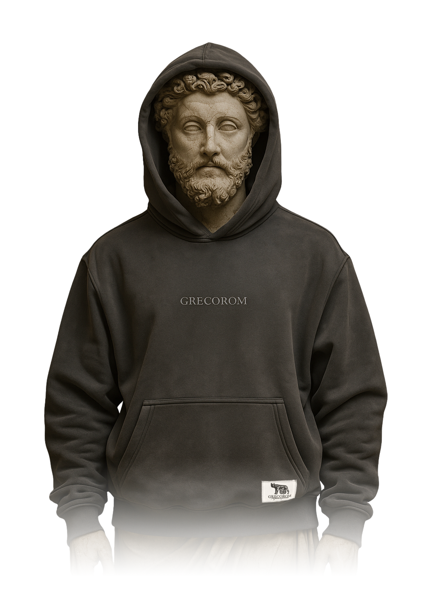 Gray Marcus Hoodie
