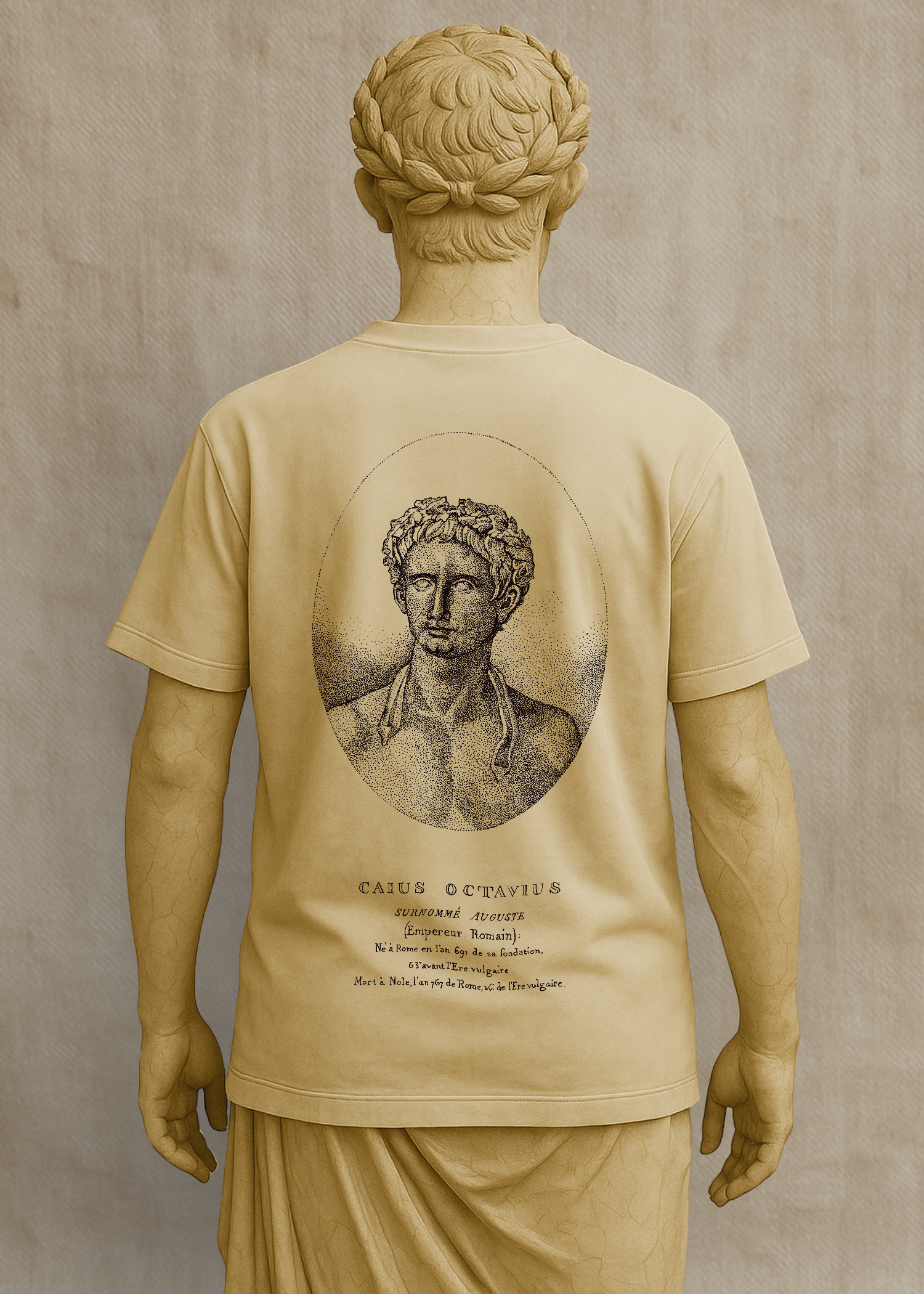 Cream Octavius T-Shirt