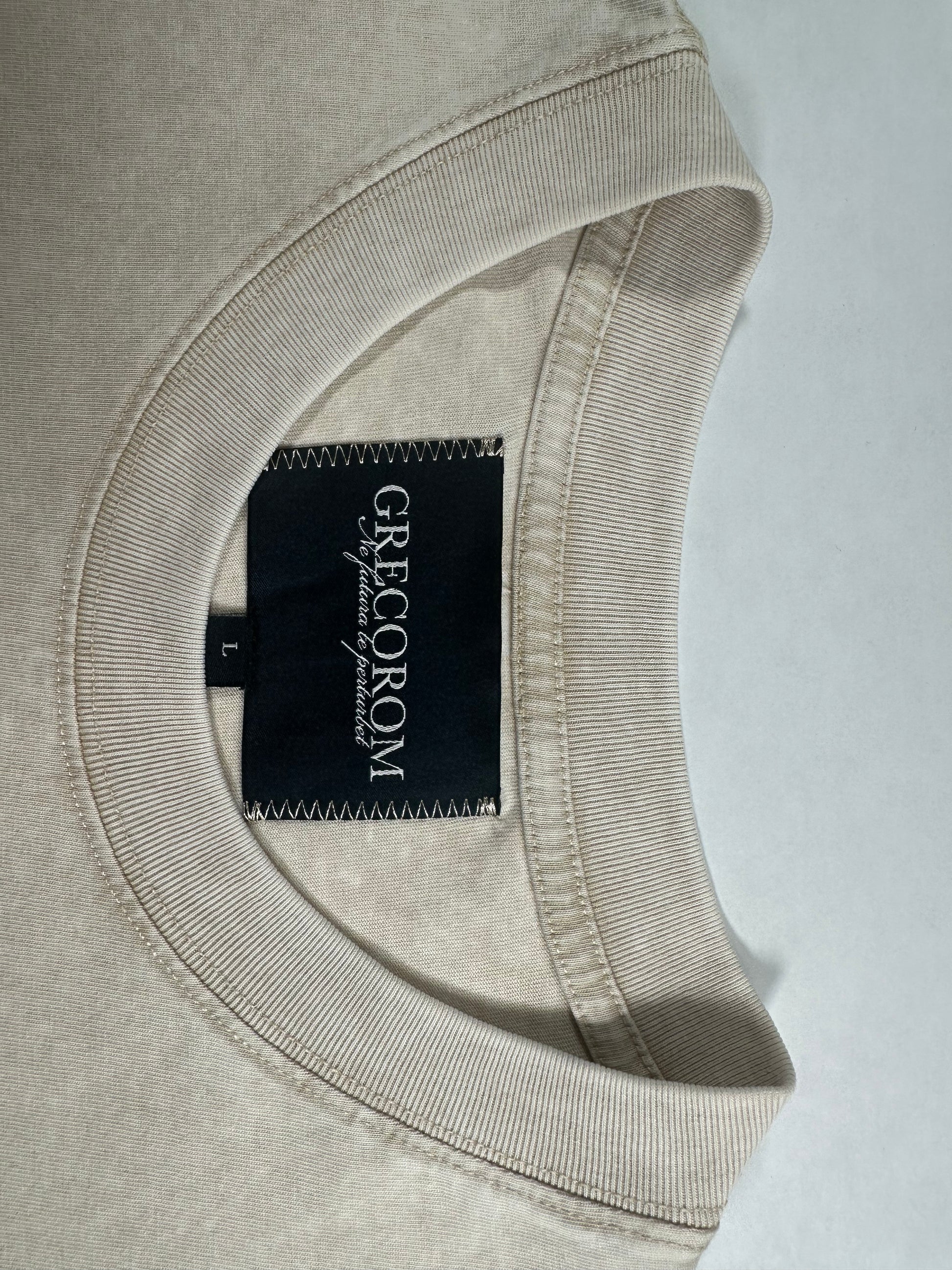 Cream Octavius T-Shirt